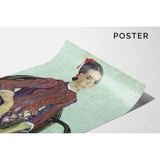 La Mousmé - Vincent van Gogh | Reproduction Tableau Décoration murale affiche copie