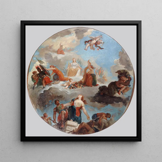 La Paix vient consoler les hommes et leur ramène l'Abondance - Raimundo de Madrazo et Garreta