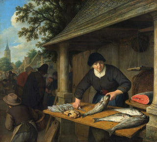 La Poissonnière - Adriaen van Ostade