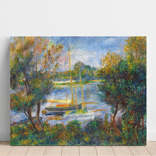 La Seine à Argenteuil - Pierre-Auguste Renoir | Reproduction Tableau Décoration murale affiche copie