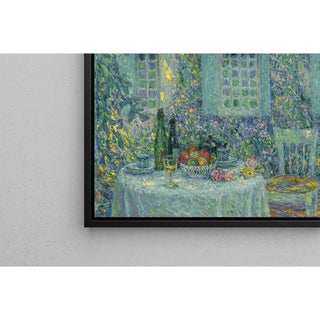 La Table, Soleil dans les Feuilles, Gerberoy - Henri Le Sidaner | Reproduction Tableau Décoration murale affiche copie