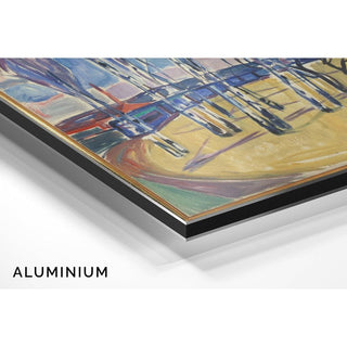 La boucle du tramway à Skøyen - Edvard Munch | Reproduction Tableau Décoration murale affiche copie