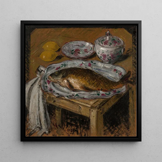 La carpe - Gustave Loiseau