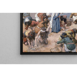 La collecte de la manne - James Tissot | Reproduction Tableau Décoration murale affiche copie