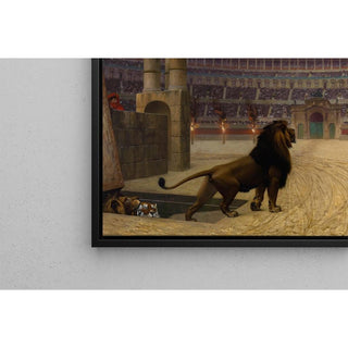 La dernière prière des martyrs chrétiens - Jean-Léon Gérôme | Reproduction Tableau Décoration murale affiche copie