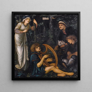 La folie de Sir Tristram - Sir Edward Coley Burne-Jones