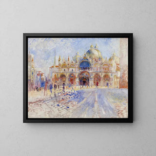 La place Saint Marc, Venise - Pierre-Auguste Renoir | Reproduction Tableau Décoration murale affiche copie