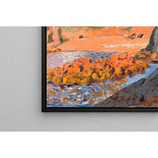 La plage rouge - Maurice Denis | Reproduction Tableau Décoration murale affiche copie