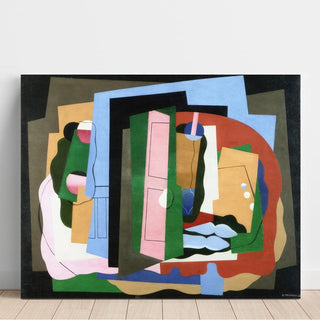 La porte rose - Georges Valmier | Reproduction Tableau Décoration murale affiche copie