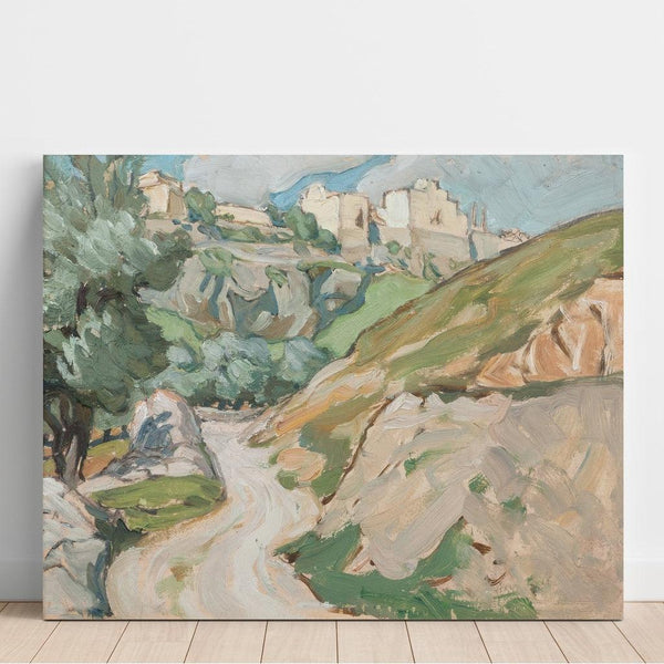 Reproduktion des Gemäldes Die Straße nach Jerusalem, Studie - Anna Boberg