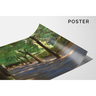 La rue Colomier à Wannsee - Max Liebermann | Reproduction Tableau Décoration murale affiche copie