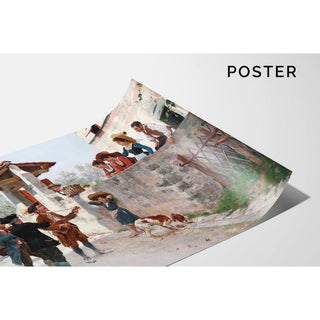 La serenata - Raffaello Sorbi | Reproduction Tableau Décoration murale affiche copie