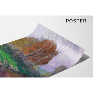 La vallée de la Krems en automne - Alfred Zoff | Reproduction Tableau Décoration murale affiche copie