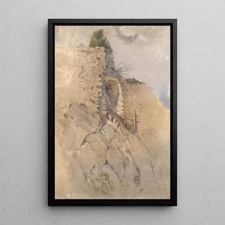 Ladislav Mednynszky - Castle ruins.webp