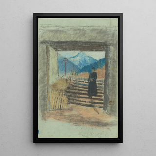 Ladislav Mednynszky - Out of Cemetery.webp