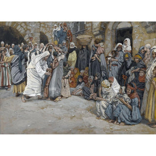 Laissez les petits enfants venir à moi - James Tissot | Reproduction Tableau Décoration murale affiche copie