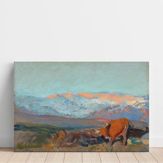 Las Zorreras, montagnes de Guadarrama - Joaquín Sorolla | Reproduction Tableau Décoration murale affiche copie