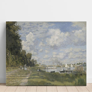 Le Bassin d'Argenteuil - Claude Monet | Reproduction Tableau Décoration murale affiche copie