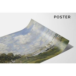 Le Bassin d'Argenteuil - Claude Monet | Reproduction Tableau Décoration murale affiche copie