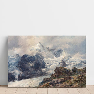 Le Grossglockner - Edward Theodore Compton | Reproduction Tableau Décoration murale affiche copie