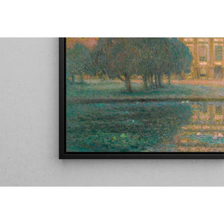 Le Palais, matin d'été Hampton Court - Henri Le Sidaner | Reproduction Tableau Décoration murale affiche copie