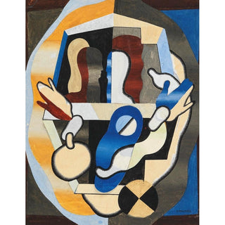 Le Paradis Terrestre - Georges Valmier | Reproduction Tableau Décoration murale affiche copie