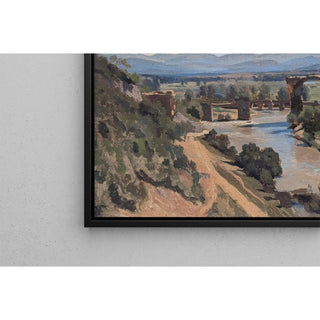 Le Pont de Narni - Jean-Baptiste Camille Corot | Reproduction Tableau Décoration murale affiche copie