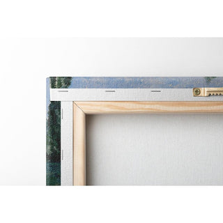 Le Pont et le Barrage à Pontoise de Paul Cézanne | Reproduction Tableau Décoration murale affiche copie