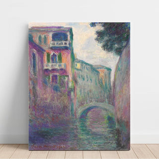 Le Rio de la Salute - Claude Monet | Reproduction Tableau Décoration murale affiche copie