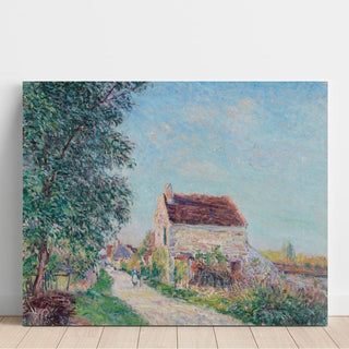 Le Village des Sablons, près de Veneux-Nadon - Alfred Sisley | Reproduction Tableau Décoration murale affiche copie