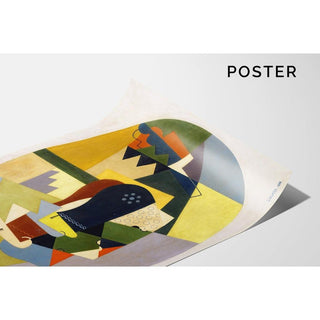 Le bétail sur la montagne - Georges Valmier | Reproduction Tableau Décoration murale affiche copie