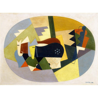 Le bétail sur la montagne - Georges Valmier | Reproduction Tableau Décoration murale affiche copie