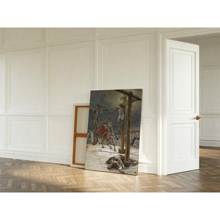 Le coup de lance - James Tissot | Reproduction Tableau Décoration murale affiche copie