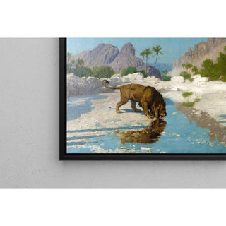 Le golfe d'Aqaba - Jean-Léon Gérôme | Reproduction Tableau Décoration murale affiche copie