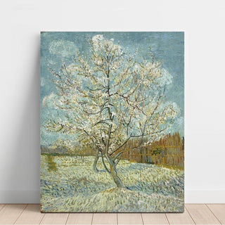 Le pêcher rose - Vincent van Gogh | Reproduction Tableau Décoration murale affiche copie