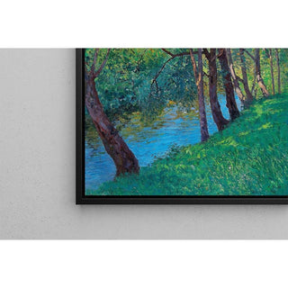 Le ruisseau de l'Au - Alfred Zoff | Reproduction Tableau Décoration murale affiche copie