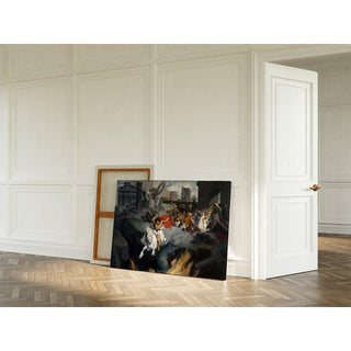 Le saut de Marcus Curtius - Jean-Léon Gérôme | Reproduction Tableau Décoration murale affiche copie