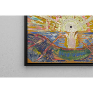 Le soleil - Edvard Munch | Reproduction Tableau Décoration murale affiche copie