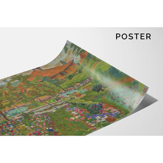 Les Fleurs du potager Le Grand-Lemps 1909 - Pierre Bonnard | Reproduction Tableau Décoration murale affiche copie