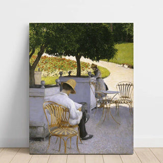 Les Orangers - Gustave Caillebotte | Reproduction Tableau Décoration murale affiche copie