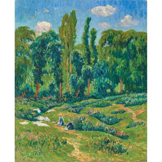 Les laveuses - Henry Moret | Reproduction Tableau Décoration murale affiche copie
