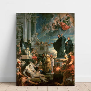 Les miracles de Saint François Xavier - Peter Paul Rubens | Reproduction Tableau Décoration murale affiche copie