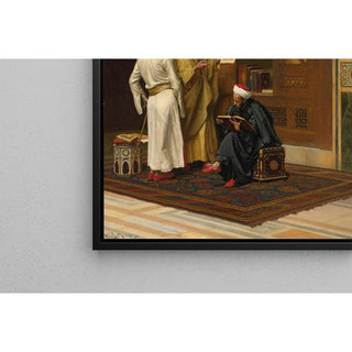 Les universitaires - Ludwig Deutsch | Reproduction Tableau Décoration murale affiche copie