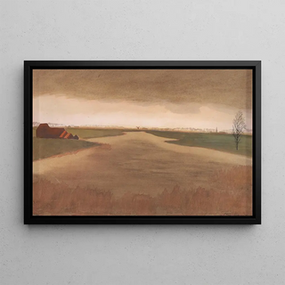 Lon Spilliaert - Landschap Keignaertkreek te Zandvoorde.webp