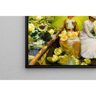 Lotus Lilies de Charles Courtney Curran | Reproduction Tableau Décoration murale affiche copie