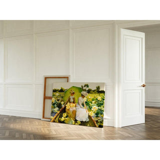 Lotus Lilies de Charles Courtney Curran | Reproduction Tableau Décoration murale affiche copie