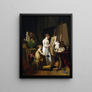 Louis Lopold Boilly - A Painters Studio.webp