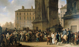 Louis Lopold Boilly - Les Conscrits de 1807 Dfilant Devant La Porte SaintDenis.webp