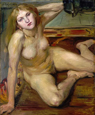 Lovis Corinth - Nude Girl on a Rug.webp