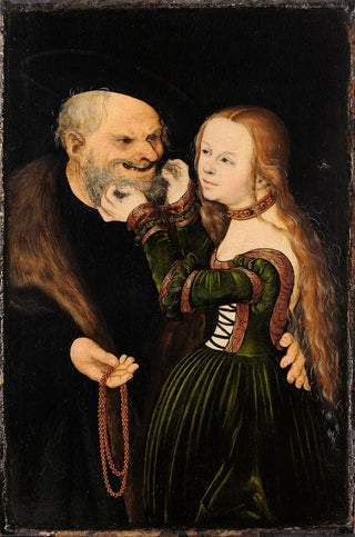 Lucas Cranach the Elder - An illmatched Pair.webp